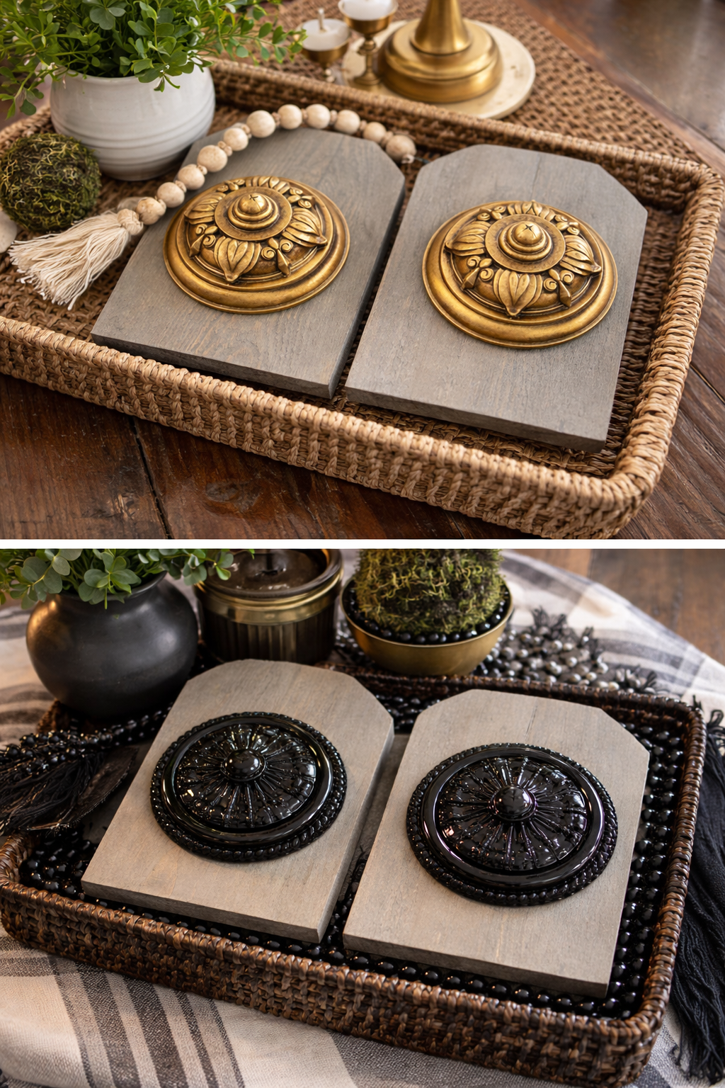 Handmade Wall Decor | Unique Artisan Home Accent in Black