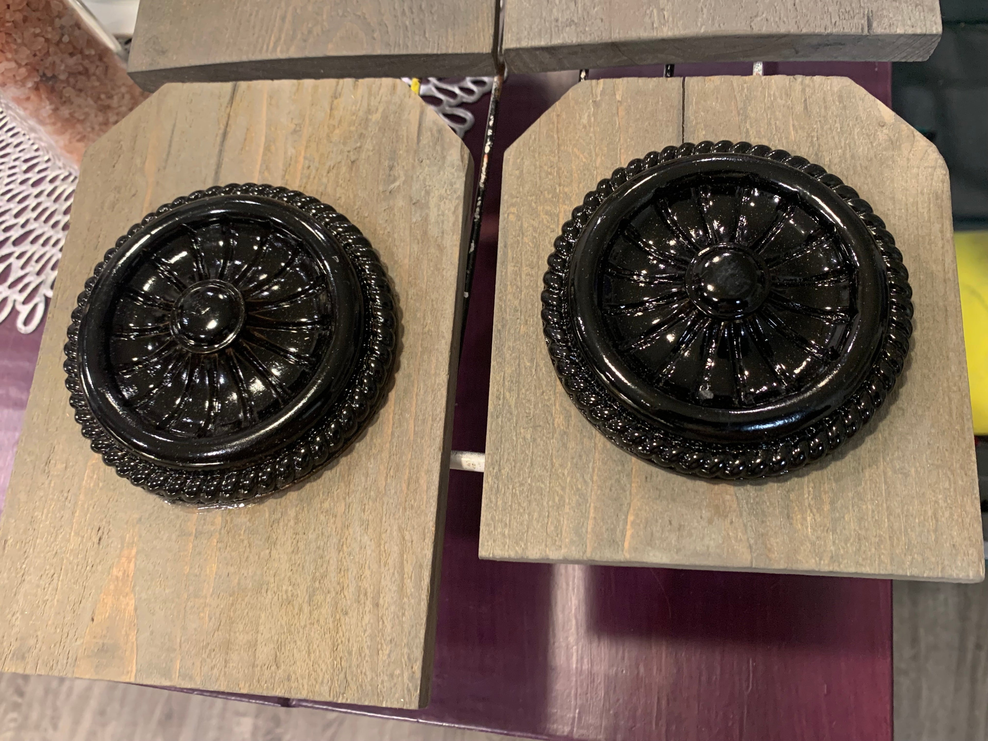 Handmade Wall Decor | Unique Artisan Home Accent in Black