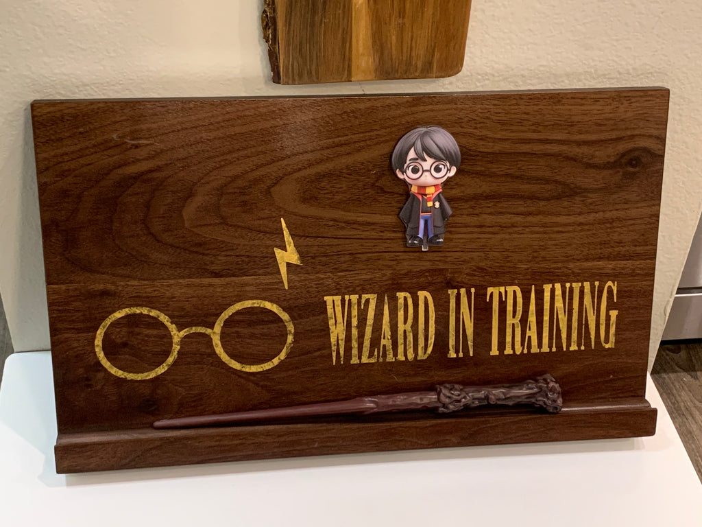 Harry Potter Inspired Wooden Wand Shelf & Wall Art — Wizarding Home Decor