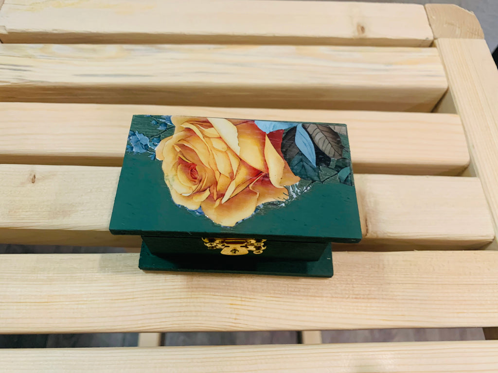 Mini Decorative Wood Box