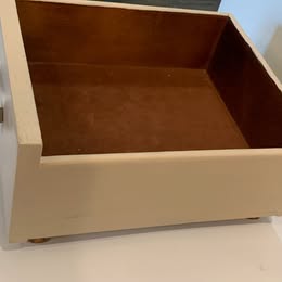 Upcycled Painted Drawer with Knobs & Feet — Artisan Home Decor