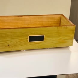 Handcrafted Wood Planter Box — Rustic Home & Garden Decor