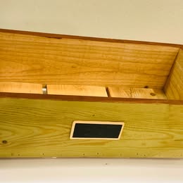 Handcrafted Wood Planter Box — Rustic Home & Garden Decor