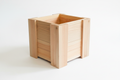 Natural Wood Planter Box